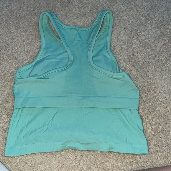 Ebb to street cropped razorback tank top Mint green color - Picture 5 of 5